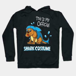 Official Shark Costume Cute Dog Kids Hoodie